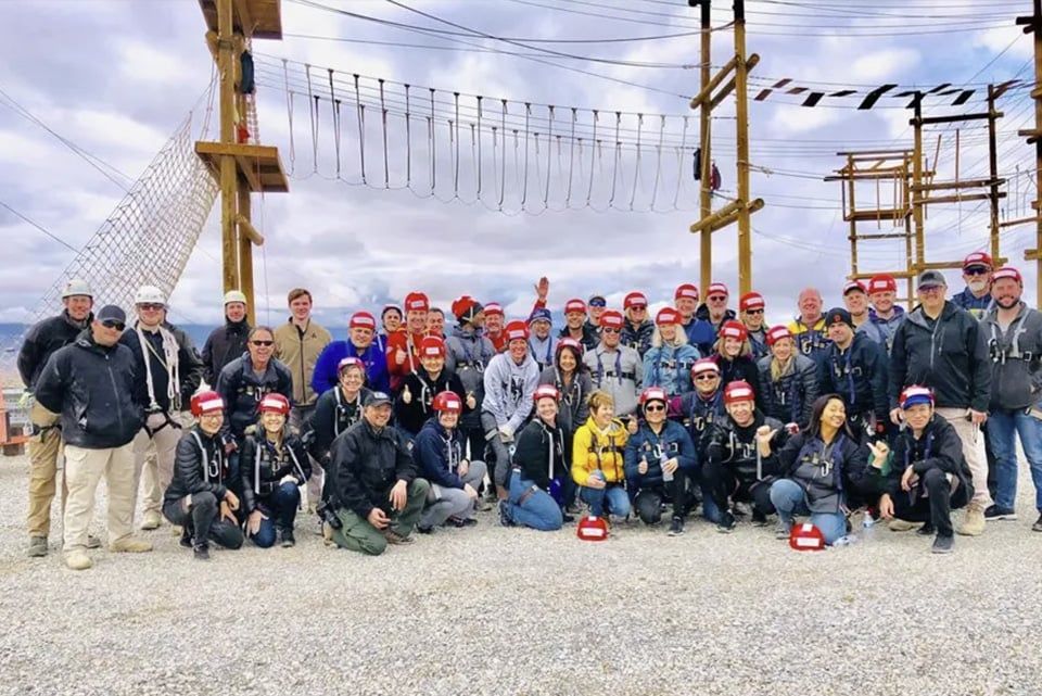 Outdoor group photo